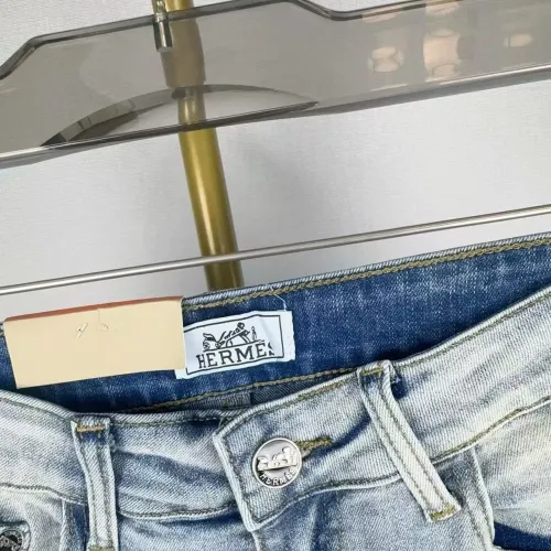 Replica Hermes Jeans For Men #1458028 $48.00 USD for Wholesale
