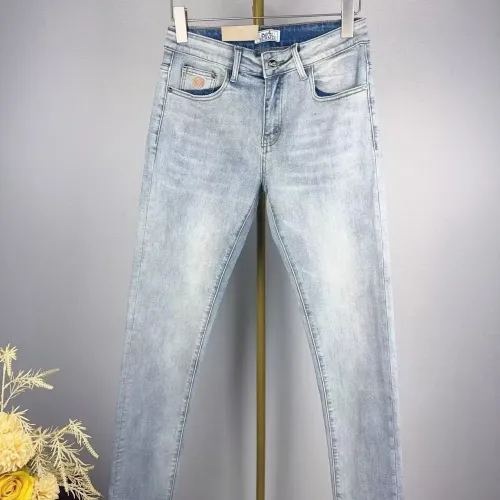 Replica Hermes Jeans For Men #1458028 $48.00 USD for Wholesale