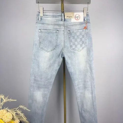 Replica Hermes Jeans For Men #1458028 $48.00 USD for Wholesale