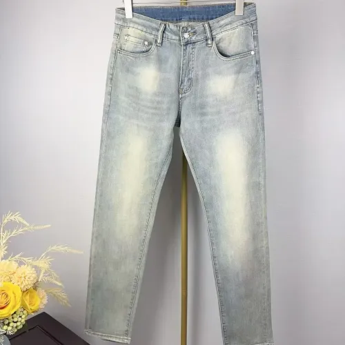 Replica Burberry Jeans For Men #1458030 $48.00 USD for Wholesale