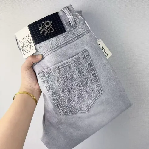 Wholesale LOEWE Jeans For Men #1458040 $48.00 USD, Wholesale Quality Replica LOEWE Jeans