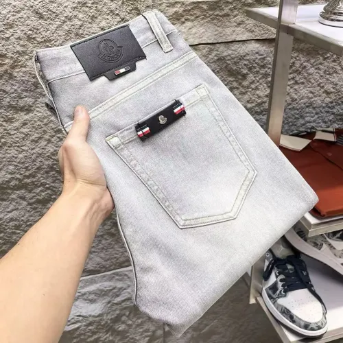 Wholesale Moncler Jeans For Men #1458041 $48.00 USD, Wholesale Quality Replica Moncler Jeans