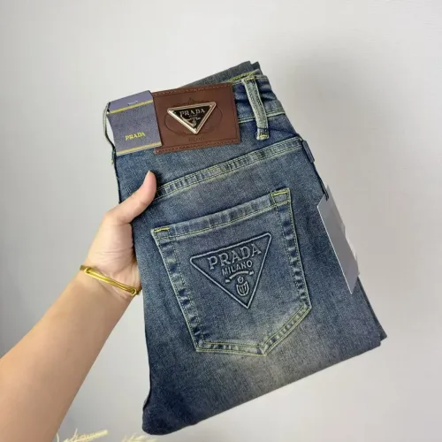 Wholesale Prada Jeans For Men #1458044 $48.00 USD, Wholesale Quality Replica Prada Jeans