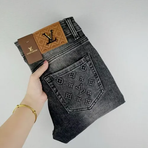 Wholesale Louis Vuitton LV Jeans For Men #1458046 $48.00 USD, Wholesale Quality Replica Louis Vuitton LV Jeans