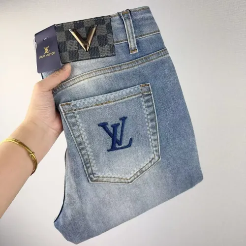 Wholesale Louis Vuitton LV Jeans For Men #1458047 $48.00 USD, Wholesale Quality Replica Louis Vuitton LV Jeans