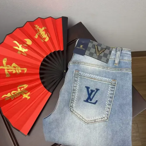 Replica Louis Vuitton LV Jeans For Men #1458047 $48.00 USD for Wholesale