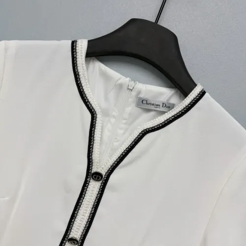 Replica Christian Dior Dresses Short Sleeved For Women #1458083 $128.00 USD for Wholesale