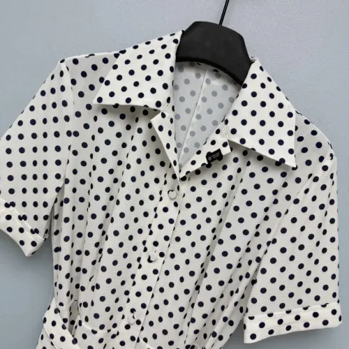 Replica Prada Dresses Short Sleeved For Women #1458089 $118.00 USD for Wholesale