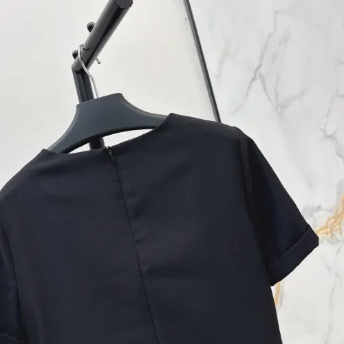 Replica Prada Dresses Short Sleeved For Women #1458098 $76.00 USD for Wholesale