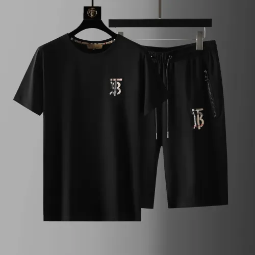 Wholesale Burberry Tracksuits Short Sleeved For Men #1458101 $64.00 USD, Wholesale Quality Replica Burberry Tracksuits