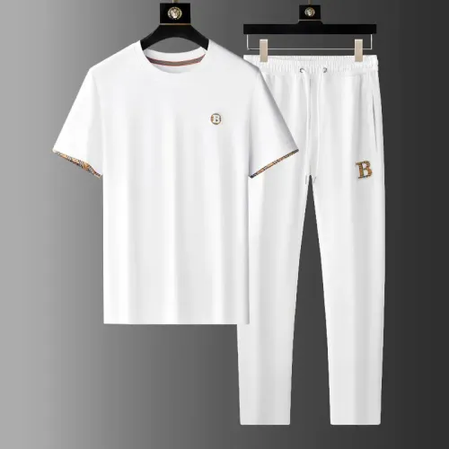 Wholesale Burberry Tracksuits Short Sleeved For Men #1458115 $72.00 USD, Wholesale Quality Replica Burberry Tracksuits