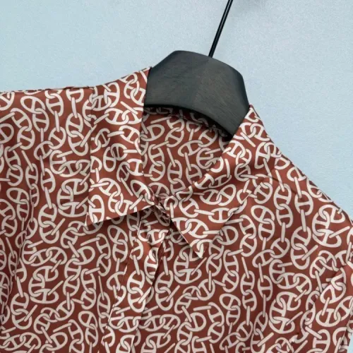 Replica Hermes Dresses Short Sleeved For Women #1458123 $192.00 USD for Wholesale