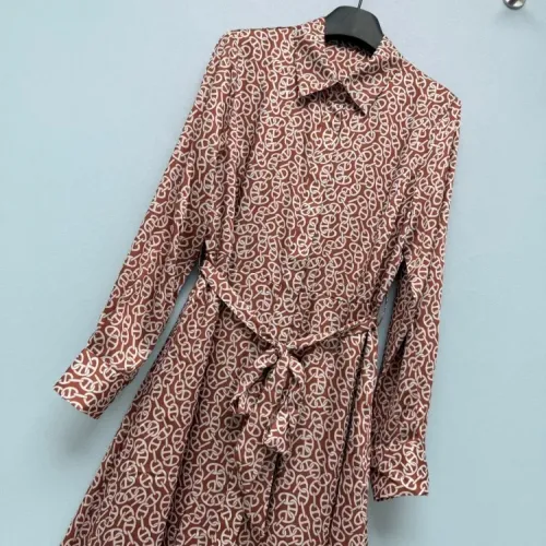 Replica Hermes Dresses Short Sleeved For Women #1458123 $192.00 USD for Wholesale