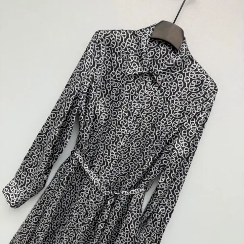 Replica Hermes Dresses Short Sleeved For Women #1458124 $192.00 USD for Wholesale