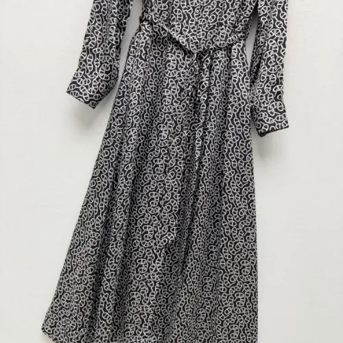 Replica Hermes Dresses Short Sleeved For Women #1458124 $192.00 USD for Wholesale