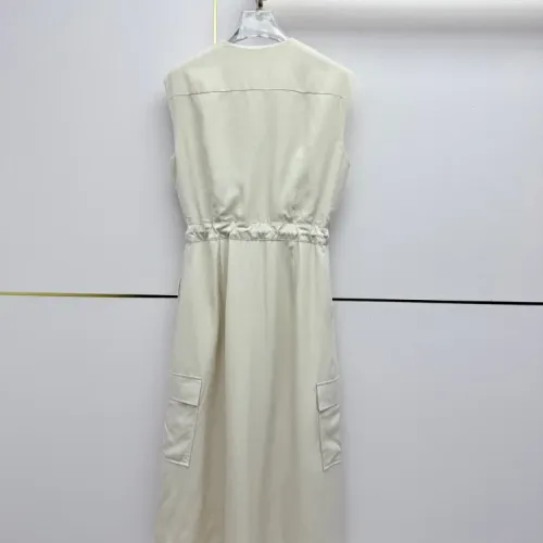 Replica Prada Dresses Sleeveless For Women #1458132 $82.00 USD for Wholesale