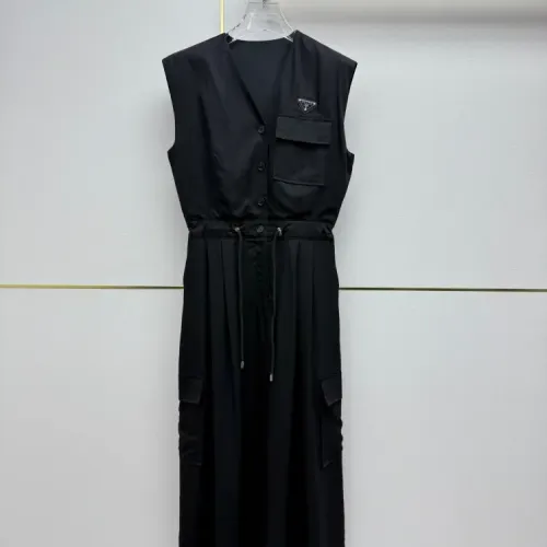 Wholesale Prada Dresses Sleeveless For Women #1458133 $82.00 USD, Wholesale Quality Replica Prada Dresses