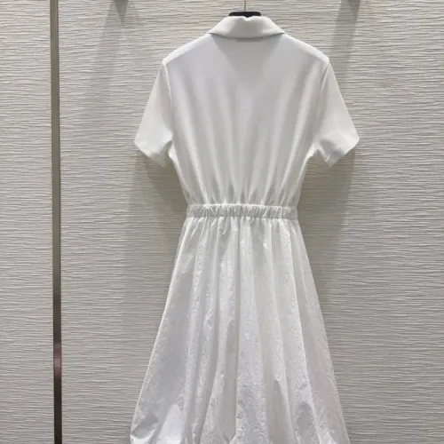 Replica Prada Dresses Short Sleeved For Women #1458134 $76.00 USD for Wholesale