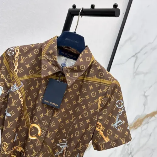 Replica Louis Vuitton LV Dresses Short Sleeved For Women #1458136 $76.00 USD for Wholesale