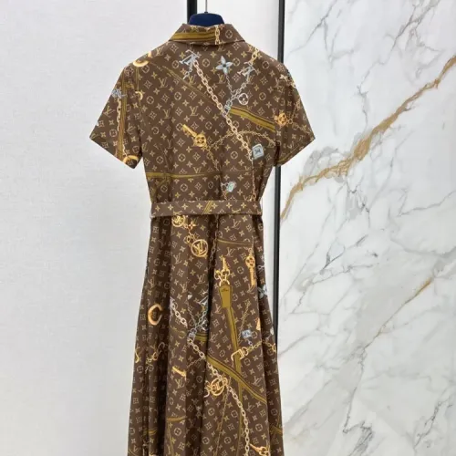 Replica Louis Vuitton LV Dresses Short Sleeved For Women #1458136 $76.00 USD for Wholesale