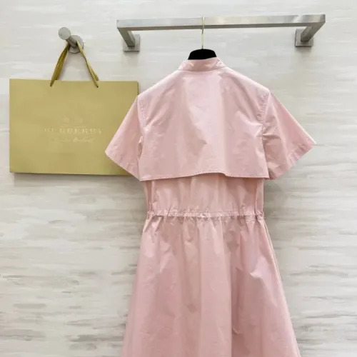 Replica Burberry Dresses Short Sleeved For Women #1458145 $135.00 USD for Wholesale