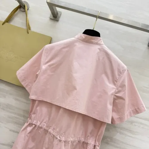 Replica Burberry Dresses Short Sleeved For Women #1458145 $135.00 USD for Wholesale