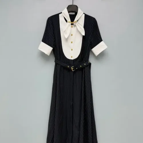 Wholesale Christian Dior Dresses Short Sleeved For Women #1458148 $135.00 USD, Wholesale Quality Replica Christian Dior Dresses