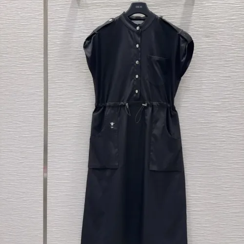 Wholesale Christian Dior Dresses Sleeveless For Women #1458150 $76.00 USD, Wholesale Quality Replica Christian Dior Dresses