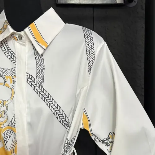 Replica Hermes Dresses Long Sleeved For Women #1458157 $85.00 USD for Wholesale
