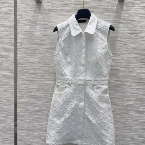 Wholesale Louis Vuitton LV Dresses Sleeveless For Women #1458160 $76.00 USD, Wholesale Quality Replica Louis Vuitton LV Dresses