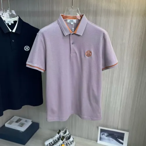 Wholesale Hermes T-Shirts Short Sleeved For Men #1458161 $42.00 USD, Wholesale Quality Replica Hermes T-Shirts