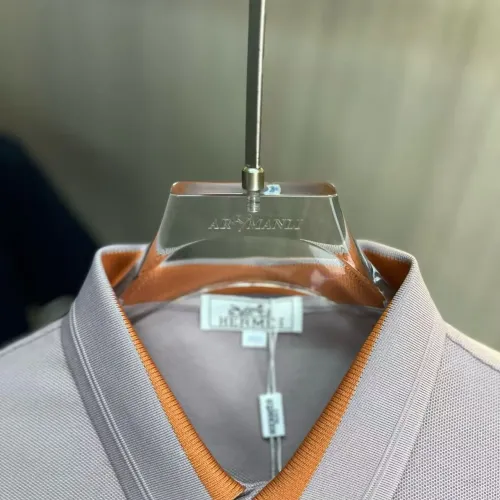 Replica Hermes T-Shirts Short Sleeved For Men #1458161 $42.00 USD for Wholesale