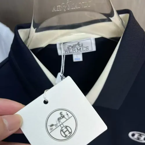 Replica Hermes T-Shirts Short Sleeved For Men #1458162 $42.00 USD for Wholesale