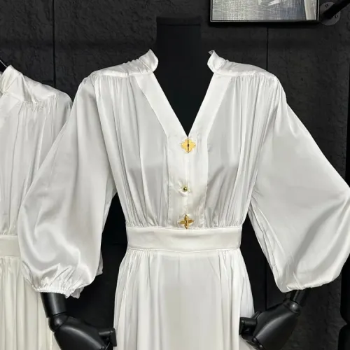 Replica Louis Vuitton LV Dresses Middle Sleeved For Women #1458163 $88.00 USD for Wholesale