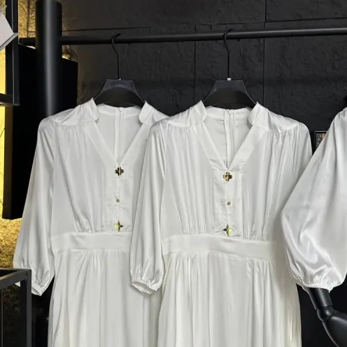 Replica Louis Vuitton LV Dresses Middle Sleeved For Women #1458163 $88.00 USD for Wholesale