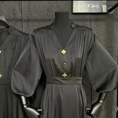 Replica Louis Vuitton LV Dresses Middle Sleeved For Women #1458164 $88.00 USD for Wholesale