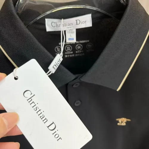 Replica Christian Dior T-Shirts Short Sleeved For Men #1458177 $42.00 USD for Wholesale