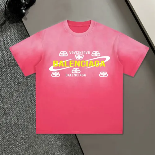 Wholesale Balenciaga T-Shirts Short Sleeved For Unisex #1458198 $45.00 USD, Wholesale Quality Replica Balenciaga T-Shirts