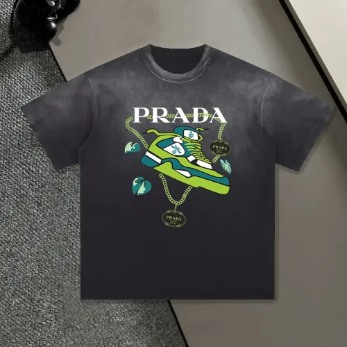 Wholesale Prada T-Shirts Short Sleeved For Unisex #1458206 $45.00 USD, Wholesale Quality Replica Prada T-Shirts