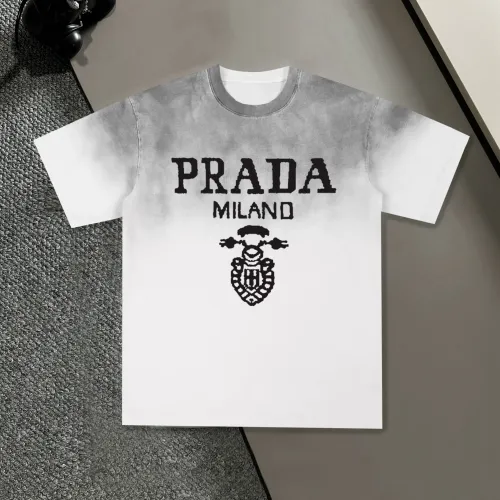 Wholesale Prada T-Shirts Short Sleeved For Unisex #1458207 $45.00 USD, Wholesale Quality Replica Prada T-Shirts