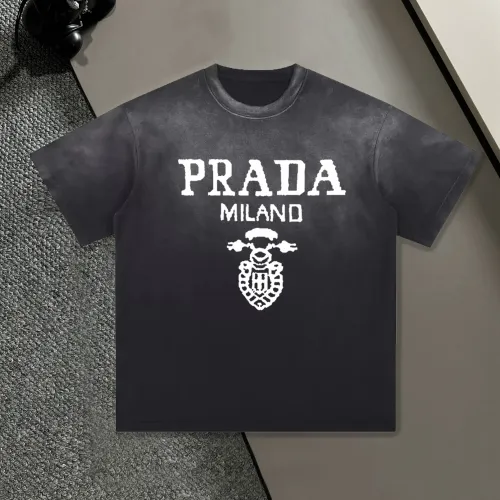 Wholesale Prada T-Shirts Short Sleeved For Unisex #1458211 $45.00 USD, Wholesale Quality Replica Prada T-Shirts