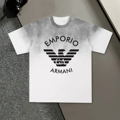 Wholesale Armani T-Shirts Short Sleeved For Unisex #1458212 $45.00 USD, Wholesale Quality Replica Armani T-Shirts