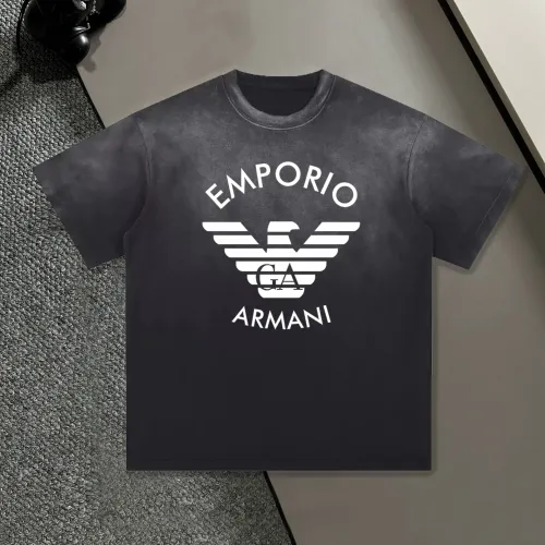 Wholesale Armani T-Shirts Short Sleeved For Unisex #1458216 $45.00 USD, Wholesale Quality Replica Armani T-Shirts