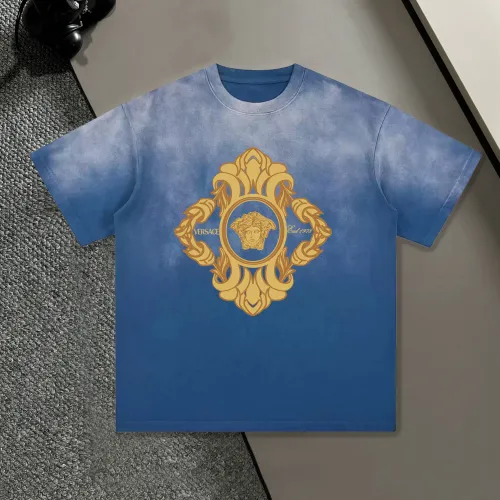 Wholesale Versace T-Shirts Short Sleeved For Unisex #1458255 $45.00 USD, Wholesale Quality Replica Versace T-Shirts