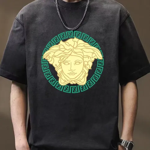Replica Versace T-Shirts Short Sleeved For Unisex #1458261 $45.00 USD for Wholesale