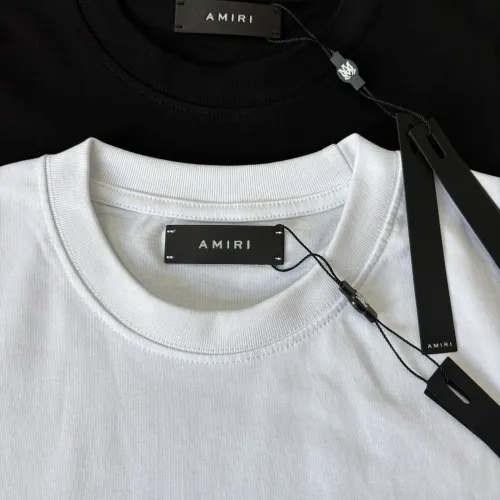 Replica Amiri T-Shirts Short Sleeved For Unisex #1458272 $32.00 USD for Wholesale