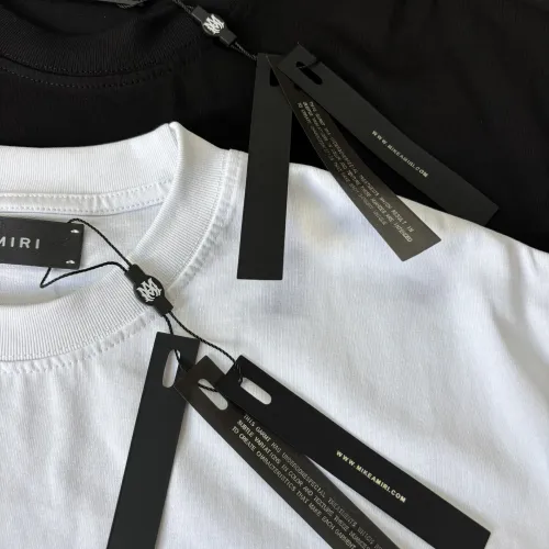 Replica Amiri T-Shirts Short Sleeved For Unisex #1458274 $32.00 USD for Wholesale