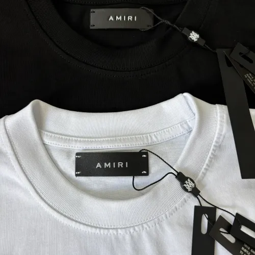 Replica Amiri T-Shirts Short Sleeved For Unisex #1458275 $32.00 USD for Wholesale
