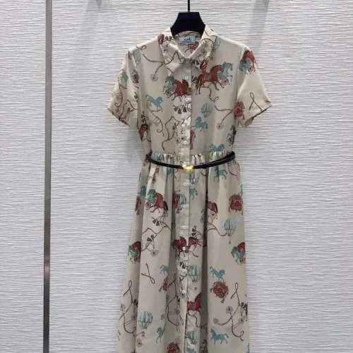 Wholesale LOEWE Dresses Short Sleeved For Women #1458300 $72.00 USD, Wholesale Quality Replica LOEWE Dresses