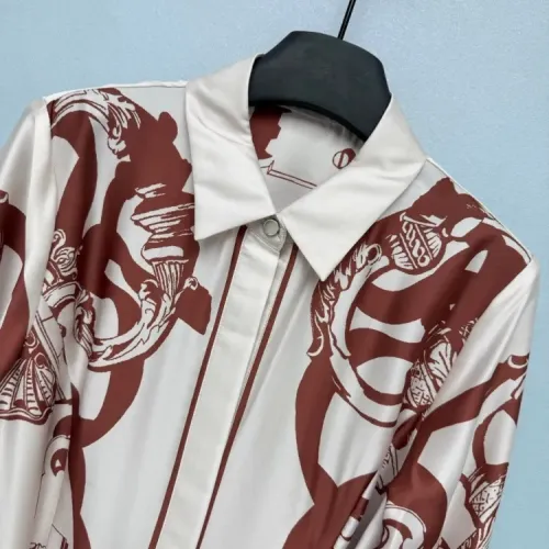 Replica Hermes Dresses Long Sleeved For Women #1458314 $192.00 USD for Wholesale